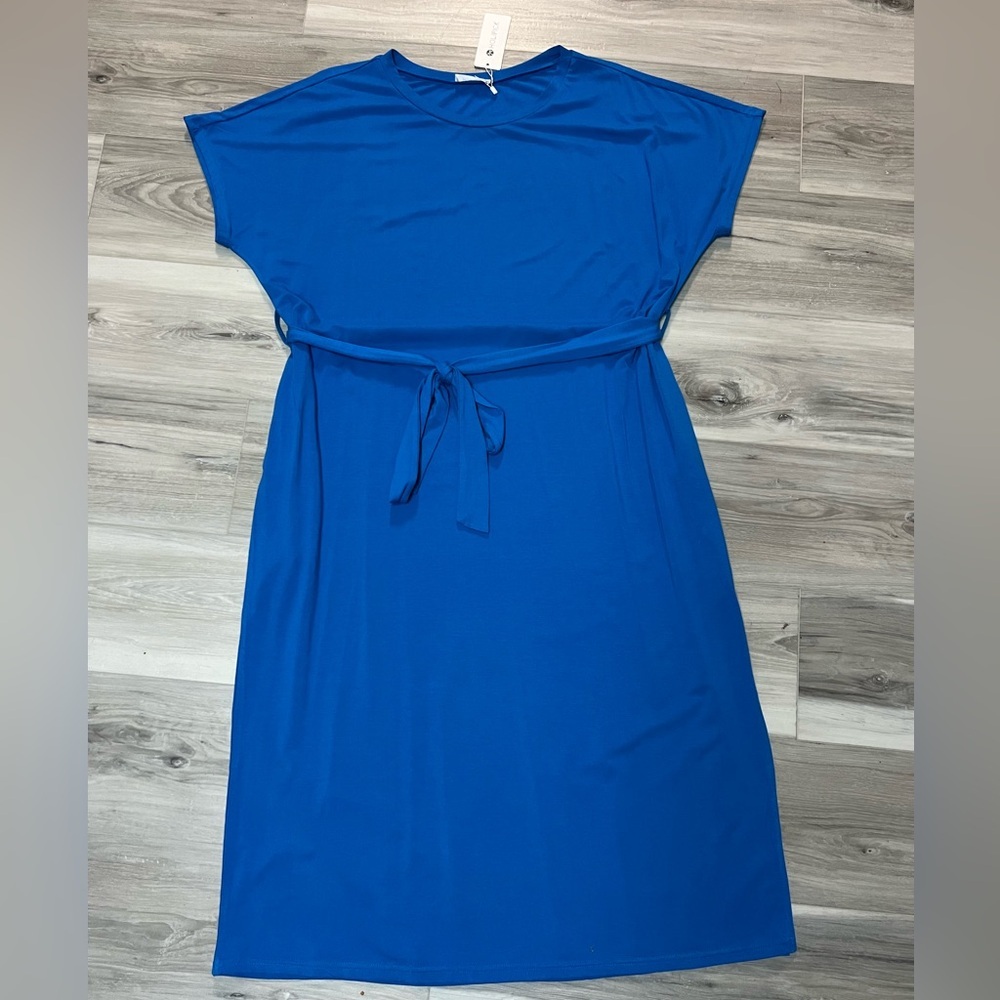 Blue Midi Dress